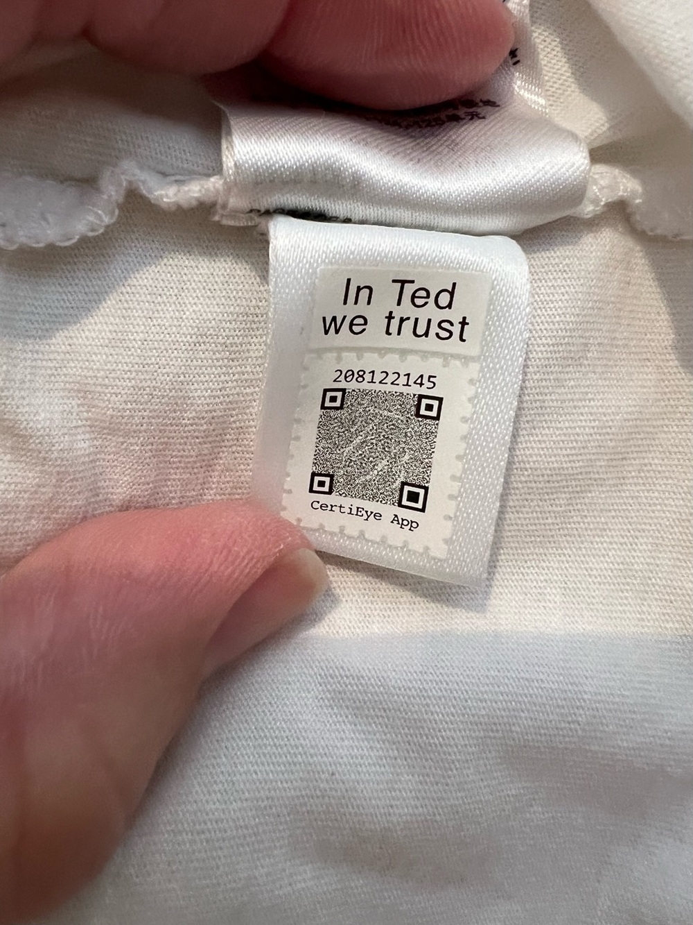 Ted Baker White Ruffle Shoulder Short Sleeve Top - Picture 11 of 11